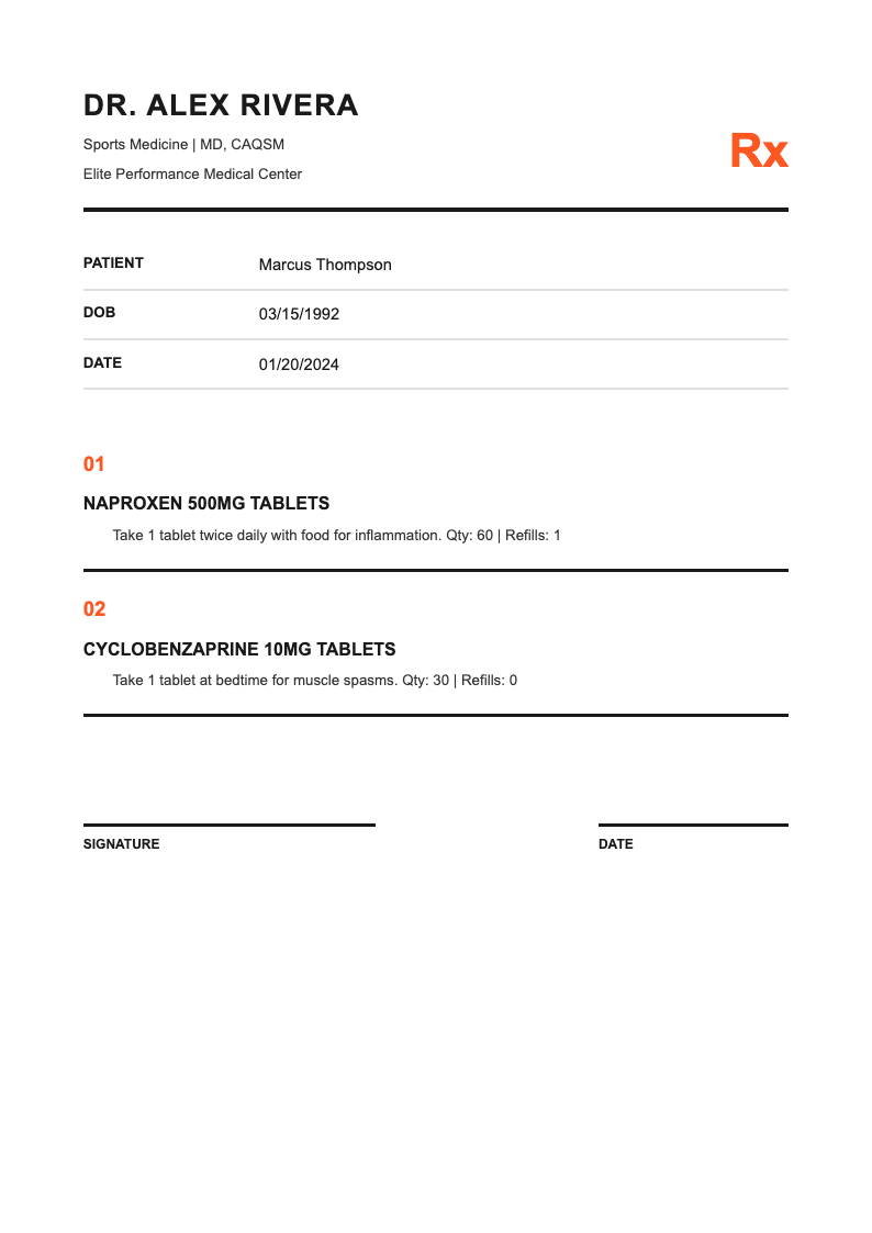 Bold contemporary prescription